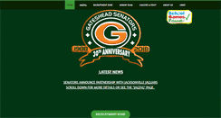 Desktop Screenshot of gateshead-senators.com